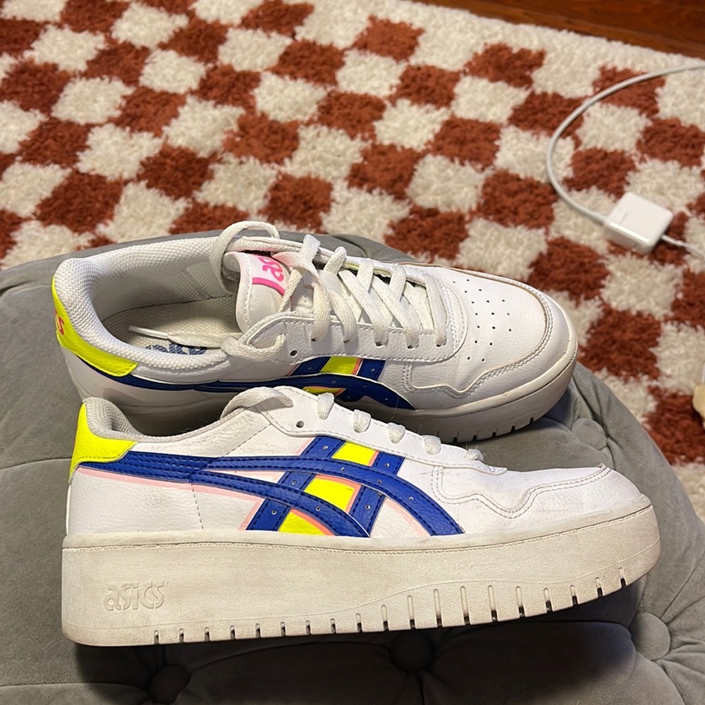 Asics retro platform sneakers
